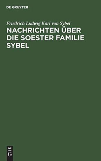 Nachrichten Über Die Soester Familie Sybel