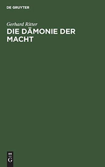 Die Dämonie Der Macht