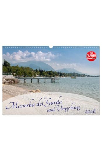 Gardasee - Manerba del Garda (Wandkalender 2026 DIN A3 quer), CALVENDO Monatskalender