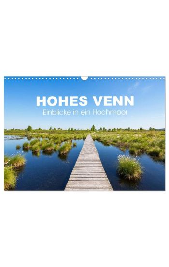 HOHES VENN - Einblicke in ein Hochmoor (Wandkalender 2026 DIN A3 quer), CALVENDO Monatskalender