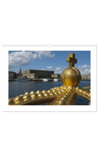 Stockholm - Licht des Nordens (Wandkalender 2026 DIN A3 quer), CALVENDO Monatskalender