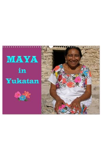 Maya in Yukatan 2026 (Wandkalender 2026 DIN A3 quer), CALVENDO Monatskalender