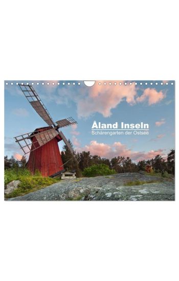 Åland Inseln: Schärengarten der Ostsee (Wandkalender 2026 DIN A4 quer), CALVENDO Monatskalender