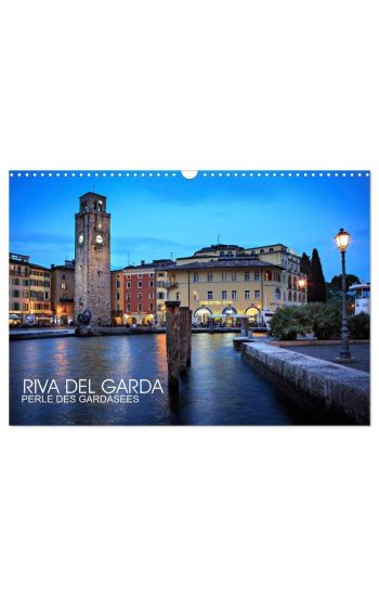 Riva del Garda - Perle des Gardasees (Wandkalender 2026 DIN A3 quer), CALVENDO Monatskalender