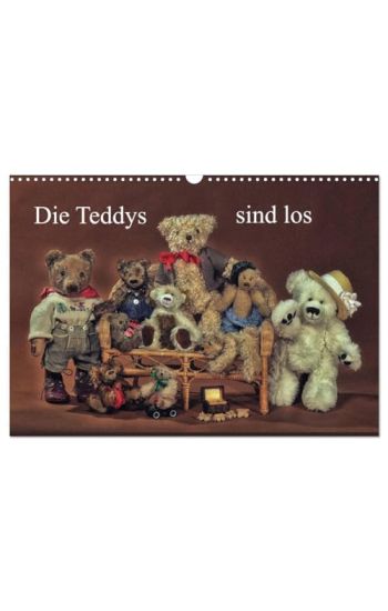 Die Teddys sind los (Wandkalender 2026 DIN A3 quer), CALVENDO Monatskalender