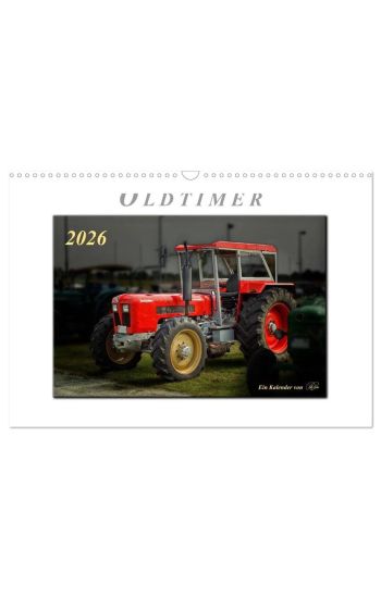 Oldtimer - Trecker Liebe (Wandkalender 2026 DIN A3 quer), CALVENDO Monatskalender