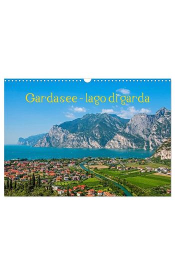 Gardasee - lago di Garda by Sascha Ferrari (Wandkalender 2026 DIN A3 quer), CALVENDO Monatskalender