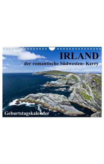 Irland - der romantische Südwesten - Kerry (Wandkalender 2026 DIN A4 quer), CALVENDO Monatskalender