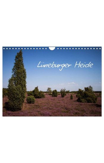 Lüneburger Heide (Wandkalender 2026 DIN A4 quer), CALVENDO Monatskalender