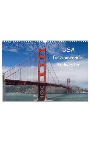 USA - faszinierender Südwesten / CH-Version (Wandkalender 2026 DIN A3 quer), CALVENDO Monatskalender