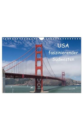 USA - faszinierender Südwesten / CH-Version (Wandkalender 2026 DIN A4 quer), CALVENDO Monatskalender