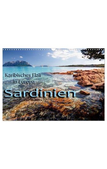 Sardinien / CH-Version (Wandkalender 2026 DIN A3 quer), CALVENDO Monatskalender