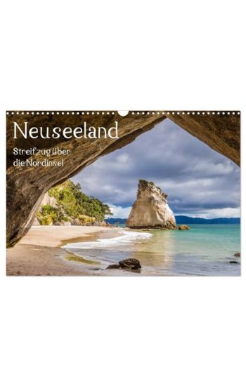 Neuseeland - Streifzug über die Nordinsel / CH-Version (Wandkalender 2026 DIN A3 quer), CALVENDO Monatskalender