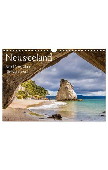 Neuseeland - Streifzug über die Nordinsel / CH-Version (Wandkalender 2026 DIN A4 quer), CALVENDO Monatskalender