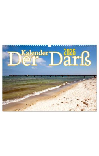 Der Darß Kalender CH-Version (Wandkalender 2026 DIN A3 quer), CALVENDO Monatskalender