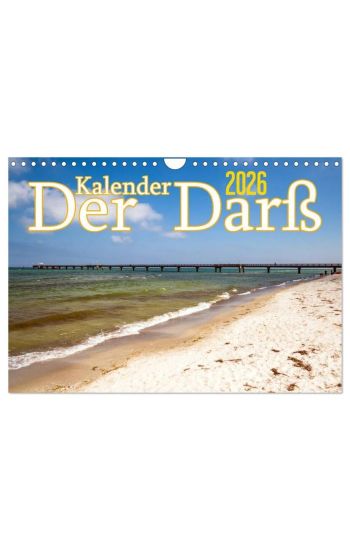 Der Darß Kalender CH-Version (Wandkalender 2026 DIN A4 quer), CALVENDO Monatskalender