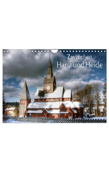 Zwischen Harz und Heide (Wandkalender 2026 DIN A4 quer), CALVENDO Monatskalender