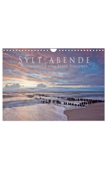 Sylt-Abende - Fotografien von Beate Zoellner (Wandkalender 2026 DIN A4 quer), CALVENDO Monatskalender