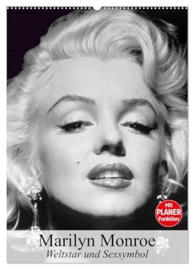 Marilyn Monroe. Weltstar und Sexsymbol (Wandkalender 2026 DIN A2 hoch), CALVENDO Monatskalender