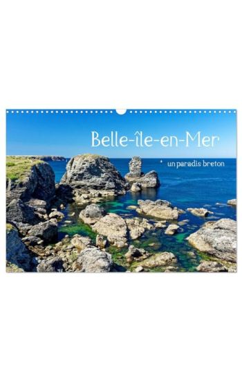 Belle-île-en-Mer - un paradis breton (Calendrier mural 2026 DIN A3 vertical), CALVENDO calendrier mensuel