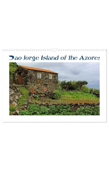 Sao Jorge Island of the Azores - fantastic fajas on the greenest island of Portugal (Wall Calendar 2026 DIN A3 landscape), CALVENDO 12 Month Wall Calendar