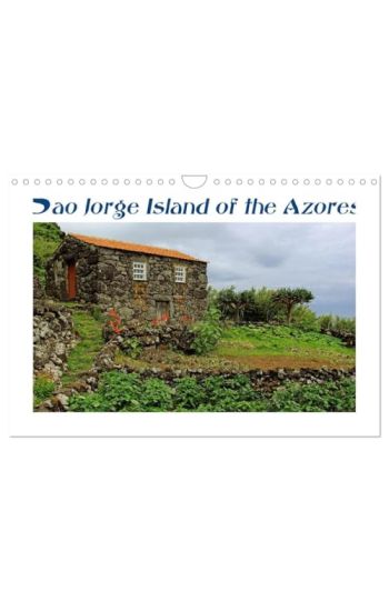 Sao Jorge Island of the Azores - fantastic fajas on the greenest island of Portugal (Wall Calendar 2026 DIN A4 landscape), CALVENDO 12 Month Wall Calendar