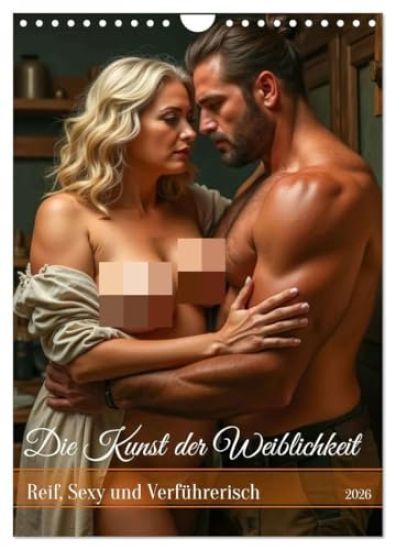 Die Kunst der Weiblichkeit - Reif, Sexy und Verführerisch (Wandkalender 2026 DIN A4 hoch), CALVENDO Monatskalender