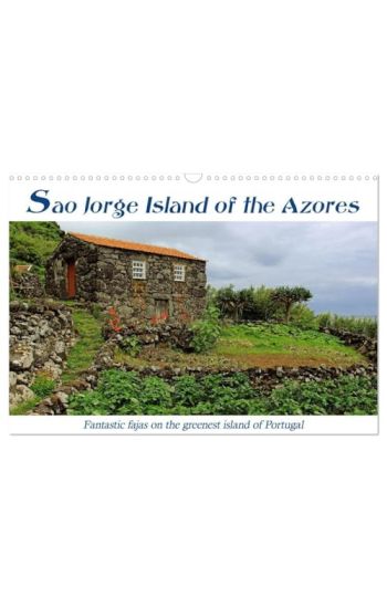 Sao Jorge Island of the Azores - fantastic fajas on the greenest island of Portugal (Wall Calendar 2026 DIN A3 landscape), CALVENDO 12 Month Wall Calendar