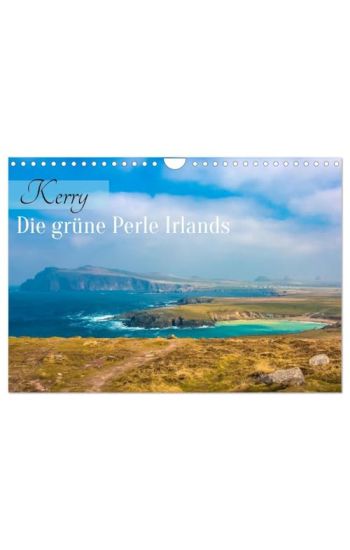 Kerry - Die grüne Perle Irlands (Wandkalender 2026 DIN A4 quer), CALVENDO Monatskalender