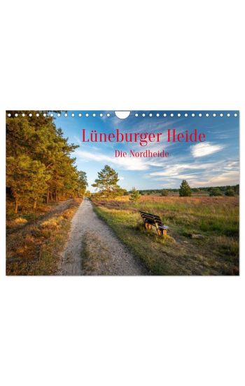 Lüneburger Heide: Die Nordheide (Wandkalender 2026 DIN A4 quer), CALVENDO Monatskalender
