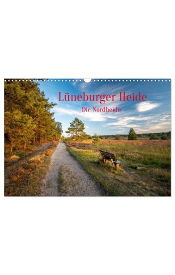 Lüneburger Heide: Die Nordheide (Wandkalender 2026 DIN A3 quer), CALVENDO Monatskalender