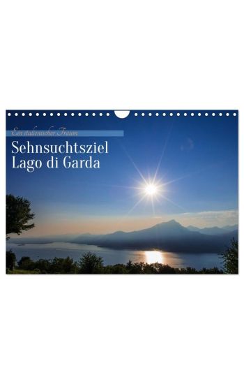 Sehnsuchtsziel Lago di Garda (Wandkalender 2026 DIN A4 quer), CALVENDO Monatskalender