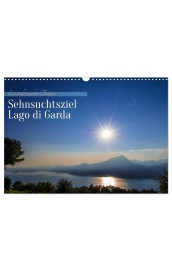 Sehnsuchtsziel Lago di Garda (Wandkalender 2026 DIN A3 quer), CALVENDO Monatskalender