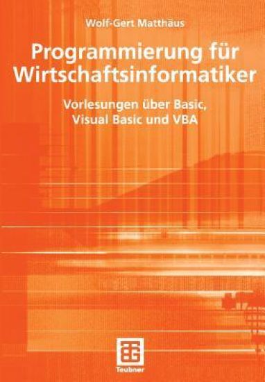 Programmierung für Wirtschaftsinformatiker