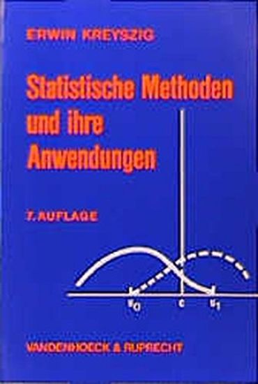 Statistische Methoden Und Ihre Anwendungen