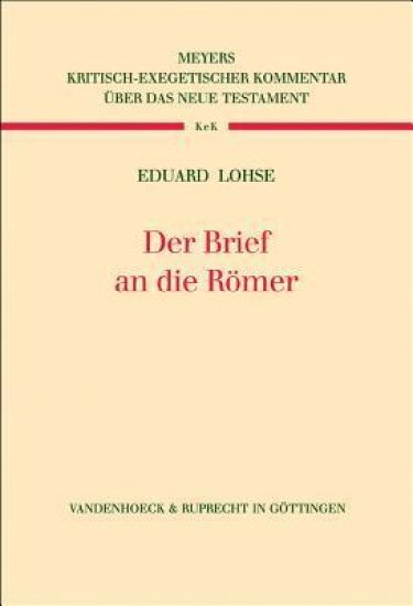 Der Brief an Die Romer