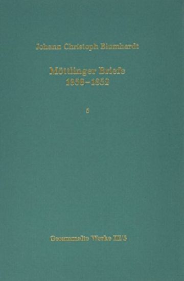 Mottlinger Briefe 1838-1852. Texte