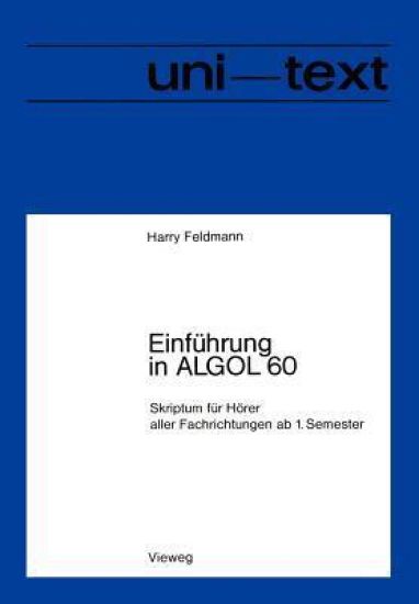 Einführung in ALGOL 60
