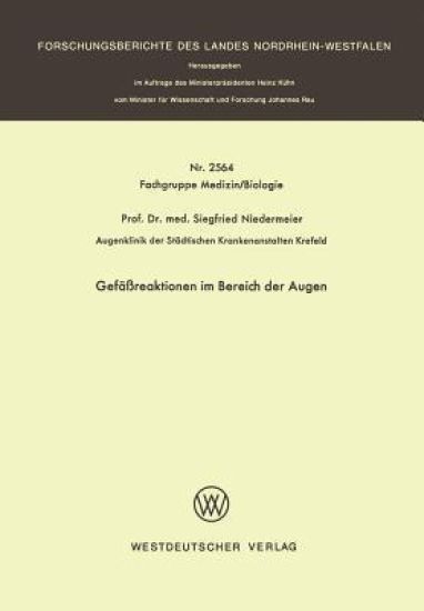 Gefäßreaktionen im Bereich der Augen