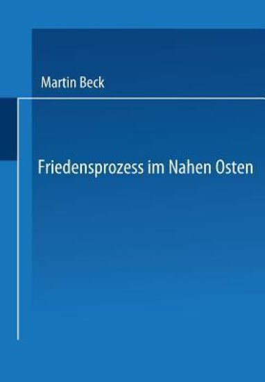 Friedensprozess im Nahen Osten