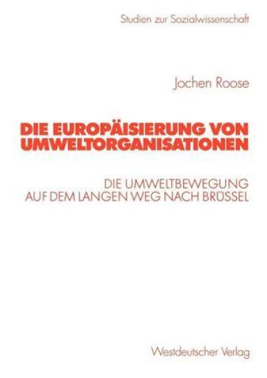 Die Europäisierung von Umweltorganisationen