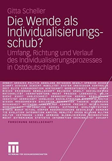 Die Wende als Individualisierungsschub?