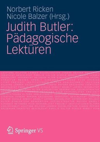 Judith Butler: Pädagogische Lektüren