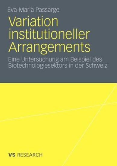 Variation institutioneller Arrangements