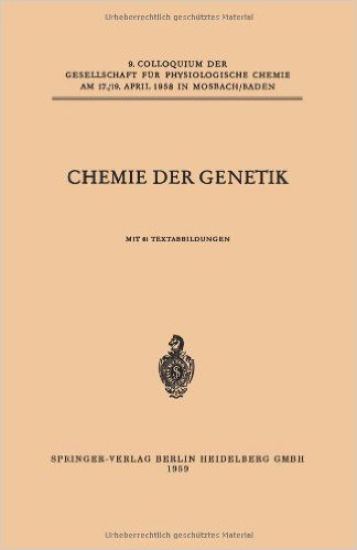 Chemie der Genetik