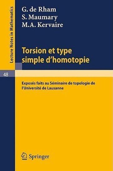 Torsion et Type Simple d'Homotopie