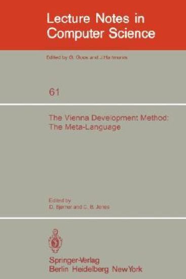The Vienna Development Method: The Meta-Language