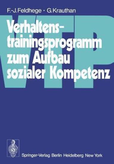 Verhaltenstrainingsprogramm zum Aufbau sozialer Kompetenz (VTP)