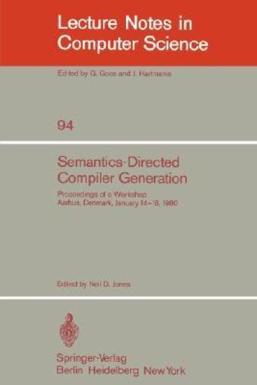 Semantics-Directed Compiler Generation
