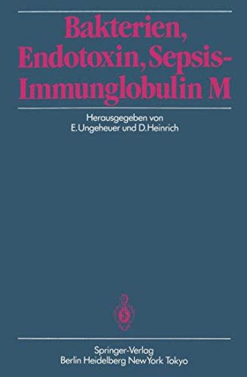 Bakterien, Endotoxin, Sepsis — Immunglobulin M